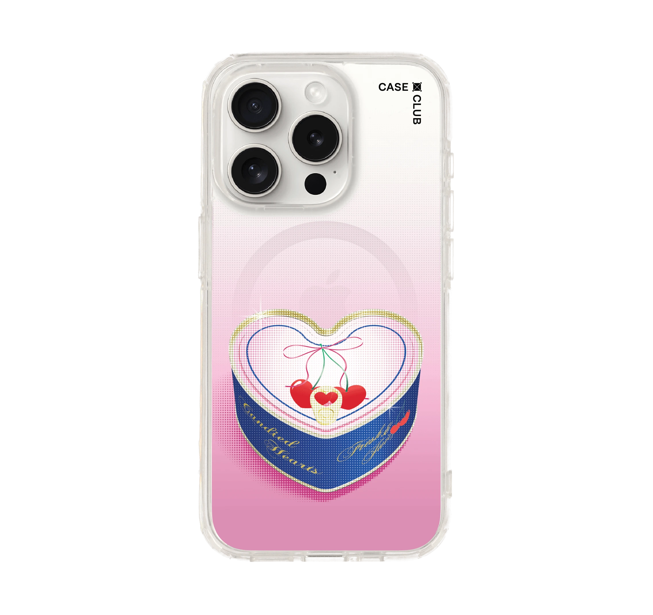 halftone candy heart